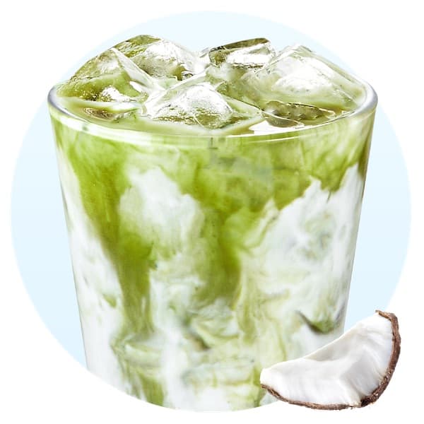 Matcha Coconut Latte 2