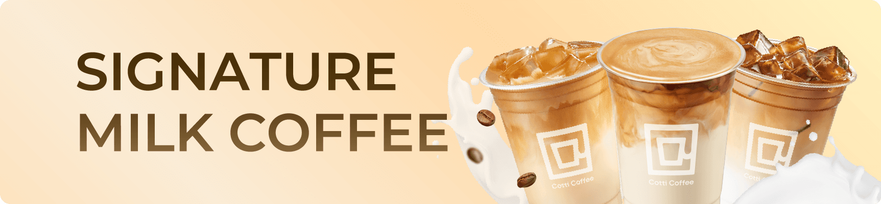 Signature Milk Coffee